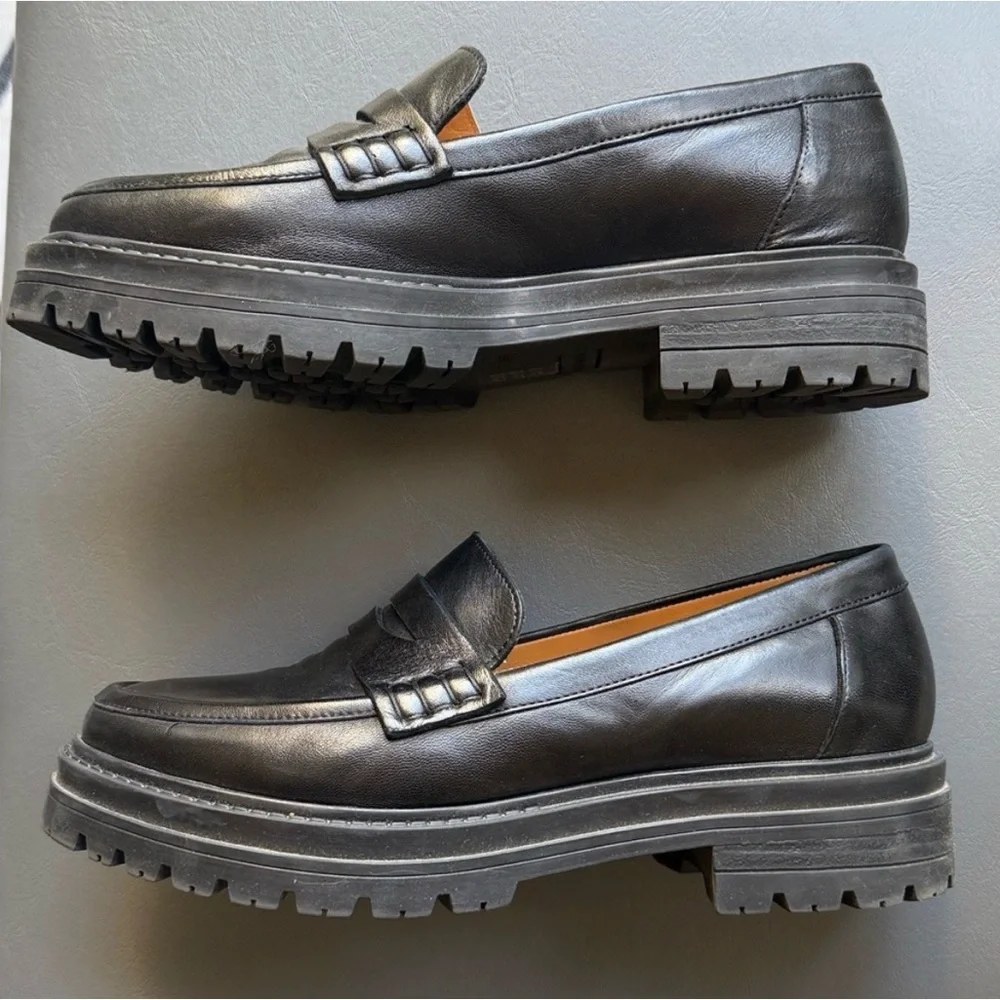 Sezane Black Albane Loafers - Picture 4 of 8